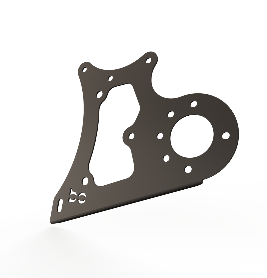 Harley Softail / Fatboy 2000-2017  Rear (ALUMINUM) Fender Combo Kit (Rear Fender + Fender Bracket + Fender Strut Bracket +Struts)