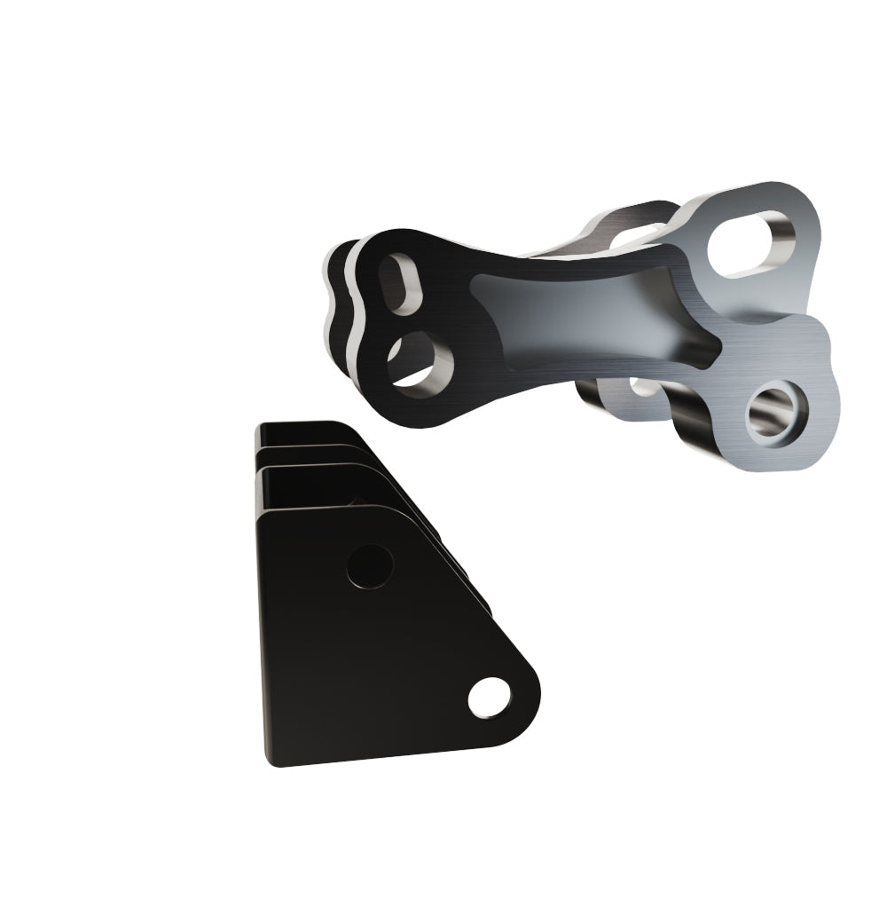 Honda Shadow VT1100c2 (Shaft) AirBag AIR Ride Brackets