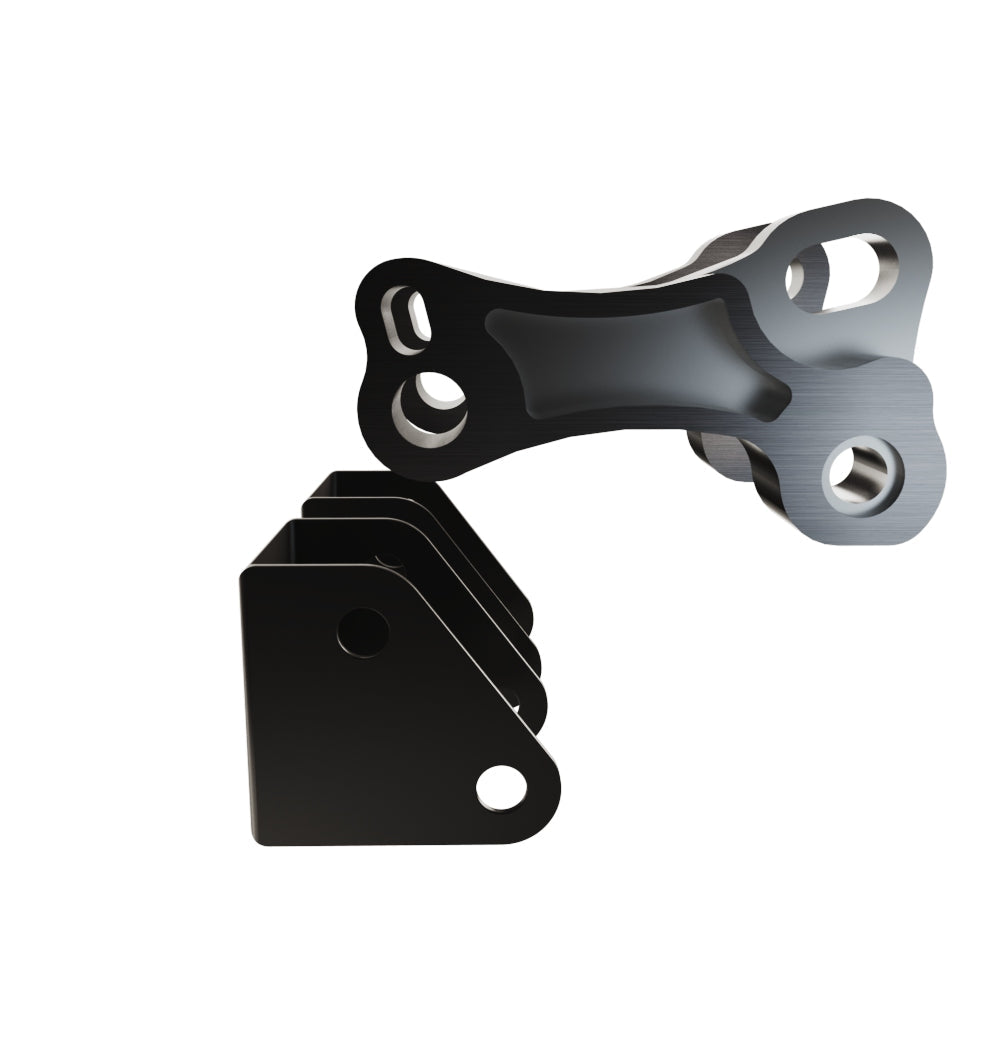 Honda Shadow VT1100c2 (Shaft) AirBag AIR Ride Brackets