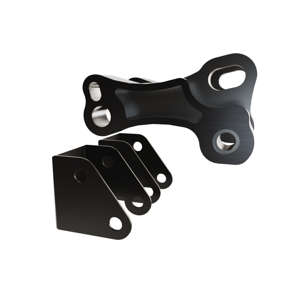 Honda Shadow VT1100c2 (Shaft) AirBag AIR Ride Brackets