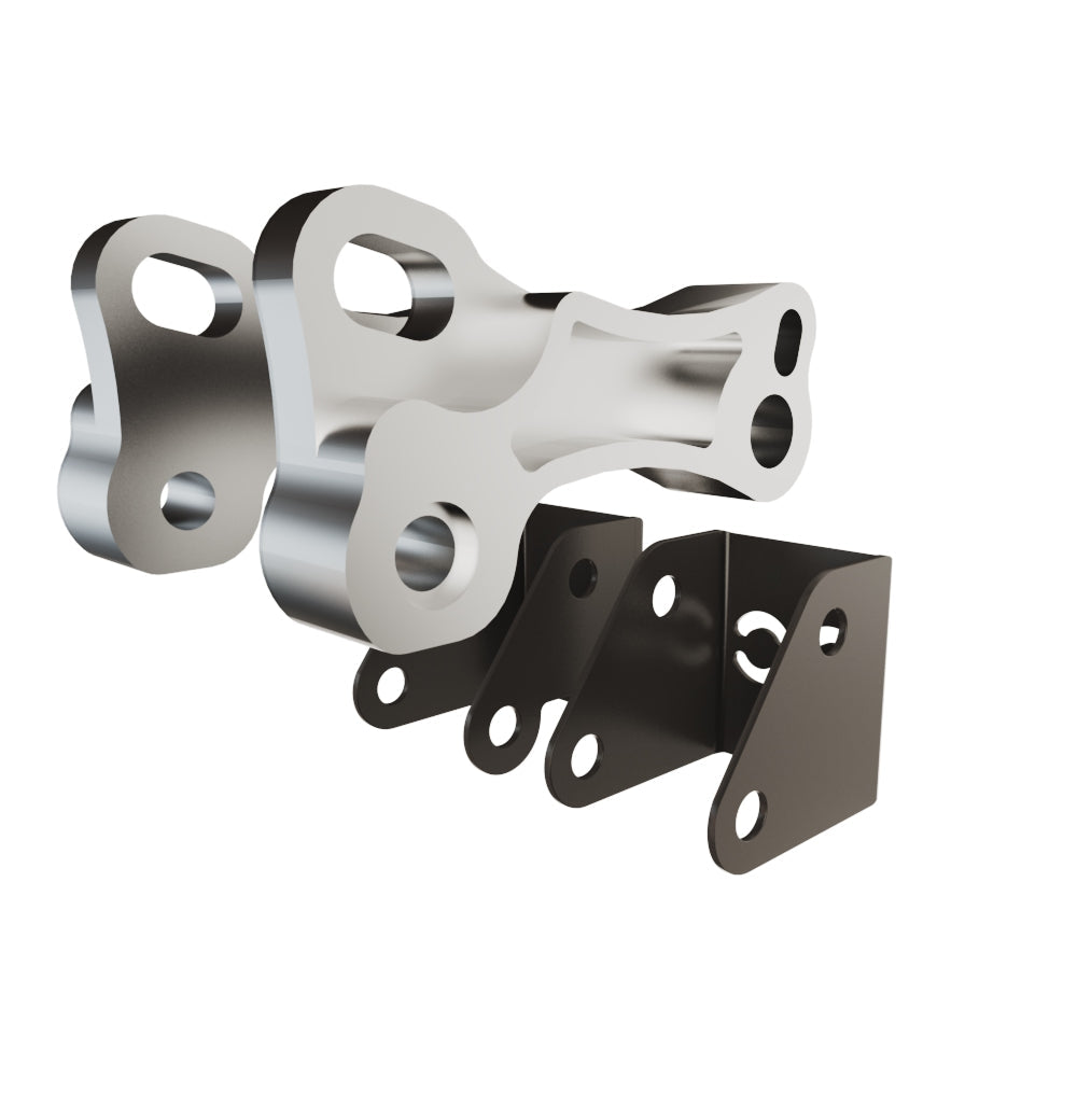 Honda Shadow VT1100c2 (Shaft) AirBag AIR Ride Brackets