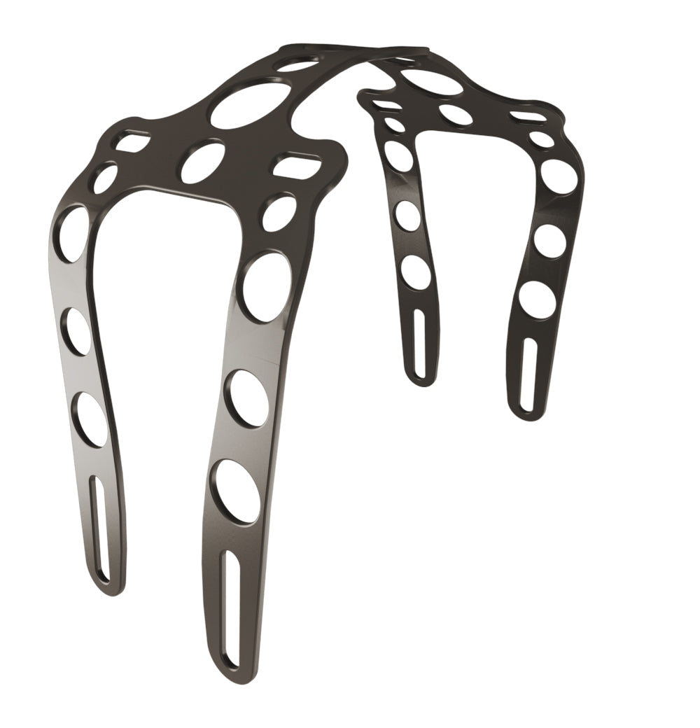 Yamaha V-Star Dragstar XVS1100  (Classic) Front Fender strut + Steel Matte Black Front Fender