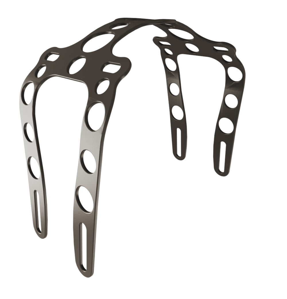 Yamaha V-Star Dragstar XVS1100  (Classic) Front Fender strut + Steel Matte Black Front Fender