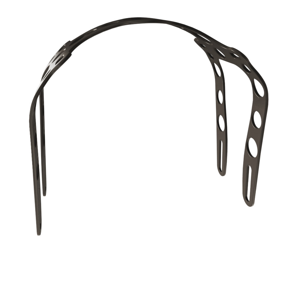 Yamaha V-Star Dragstar XVS1100  (Classic) Front Fender strut + Steel Matte Black Front Fender