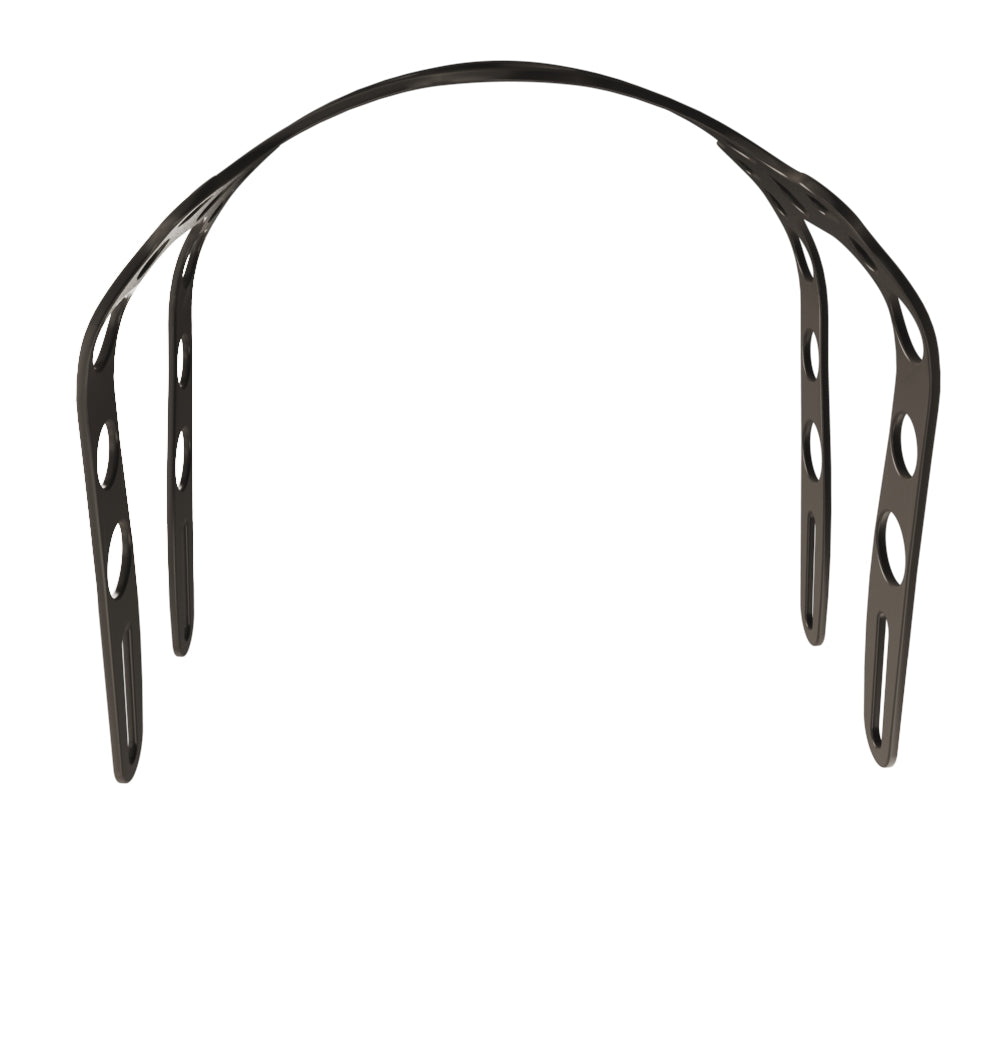 Yamaha V-Star Dragstar XVS1100  (Classic) Front Fender strut + Steel Matte Black Front Fender