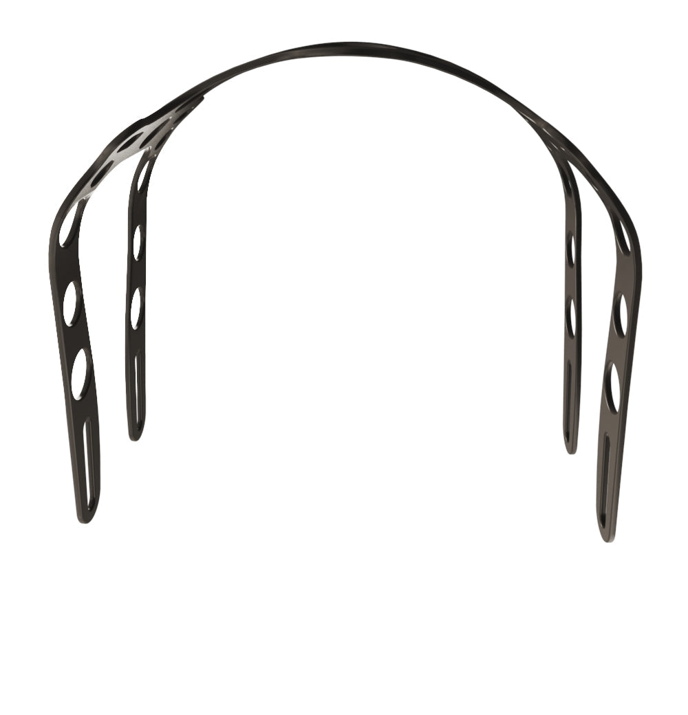 Yamaha V-Star Dragstar XVS1100  (Classic) Front Fender strut + Steel Matte Black Front Fender