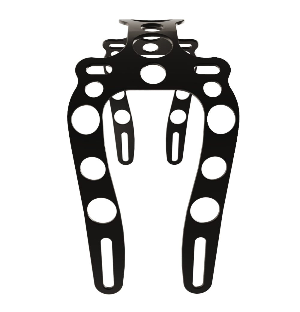 Yamaha V-Star Dragstar XVS1100  (Classic) Front Fender strut + Steel Matte Black Front Fender