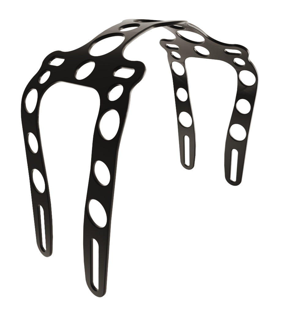 Yamaha V-Star Dragstar XVS1100  (Classic) Front Fender strut + Steel Matte Black Front Fender