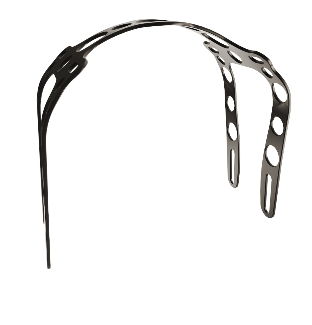 Yamaha V-Star Dragstar XVS1100  (Classic) Front Fender strut + Steel Matte Black Front Fender