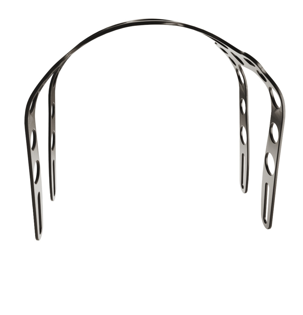 Yamaha V-Star Dragstar XVS1100  (Classic) Front Fender strut + Steel Matte Black Front Fender