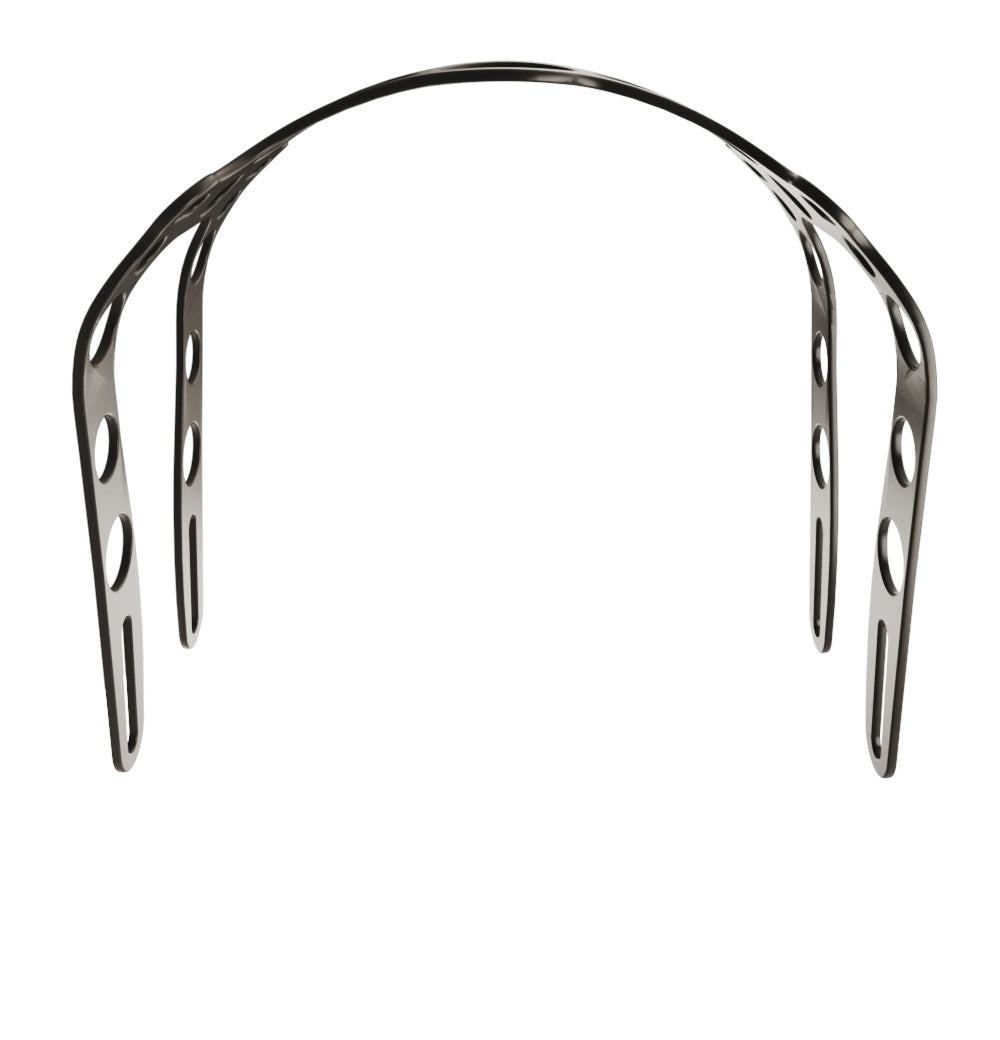 Yamaha V-Star Dragstar XVS1100  (Classic) Front Fender strut + Steel Matte Black Front Fender