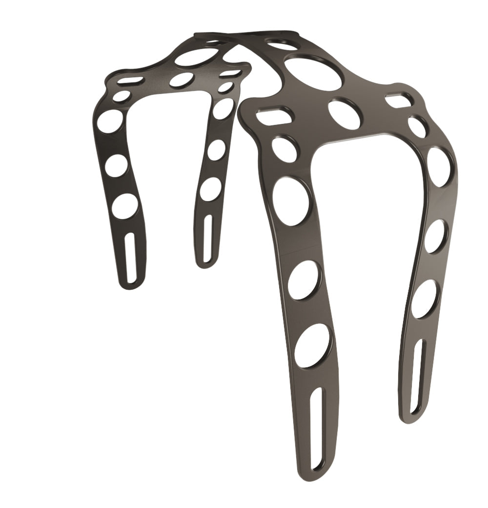 Yamaha V-Star Dragstar XVS1100  (Classic) Front Fender strut + Steel Matte Black Front Fender