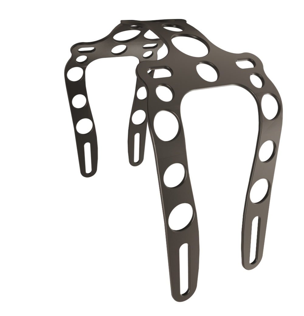 Yamaha V-Star Dragstar XVS1100  (Classic) Front Fender strut + Steel Matte Black Front Fender