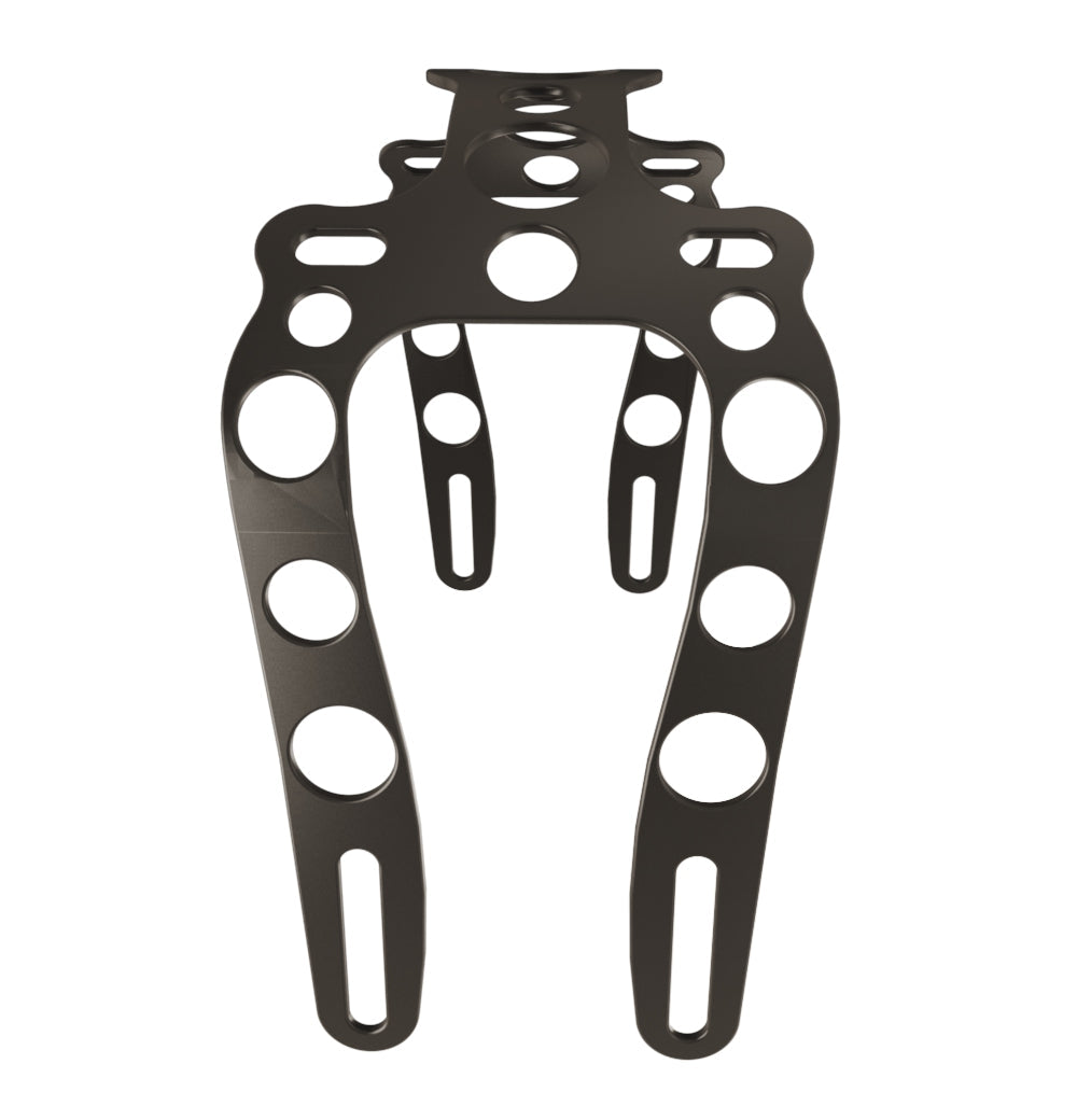 Yamaha V-Star Dragstar XVS1100  (Classic) Front Fender strut + Steel Matte Black Front Fender