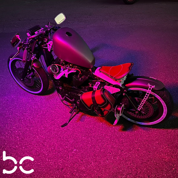 HDS03SK Harley Davidson Sportster 1986-2003 Bobber Chopper Solo Seat Kit