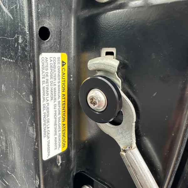 Toyota Tacoma Gen3 2016-2023 Deck Lid Anti-Theft Security ( TailGate Lock 2.0 + 2pc Stay Cable Lock + 2 Keys )