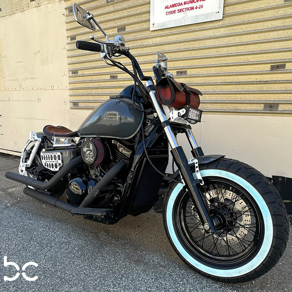 Kawasaki Vulcan VN1500 Leather Bobber SOLO Seat Conversion Kit