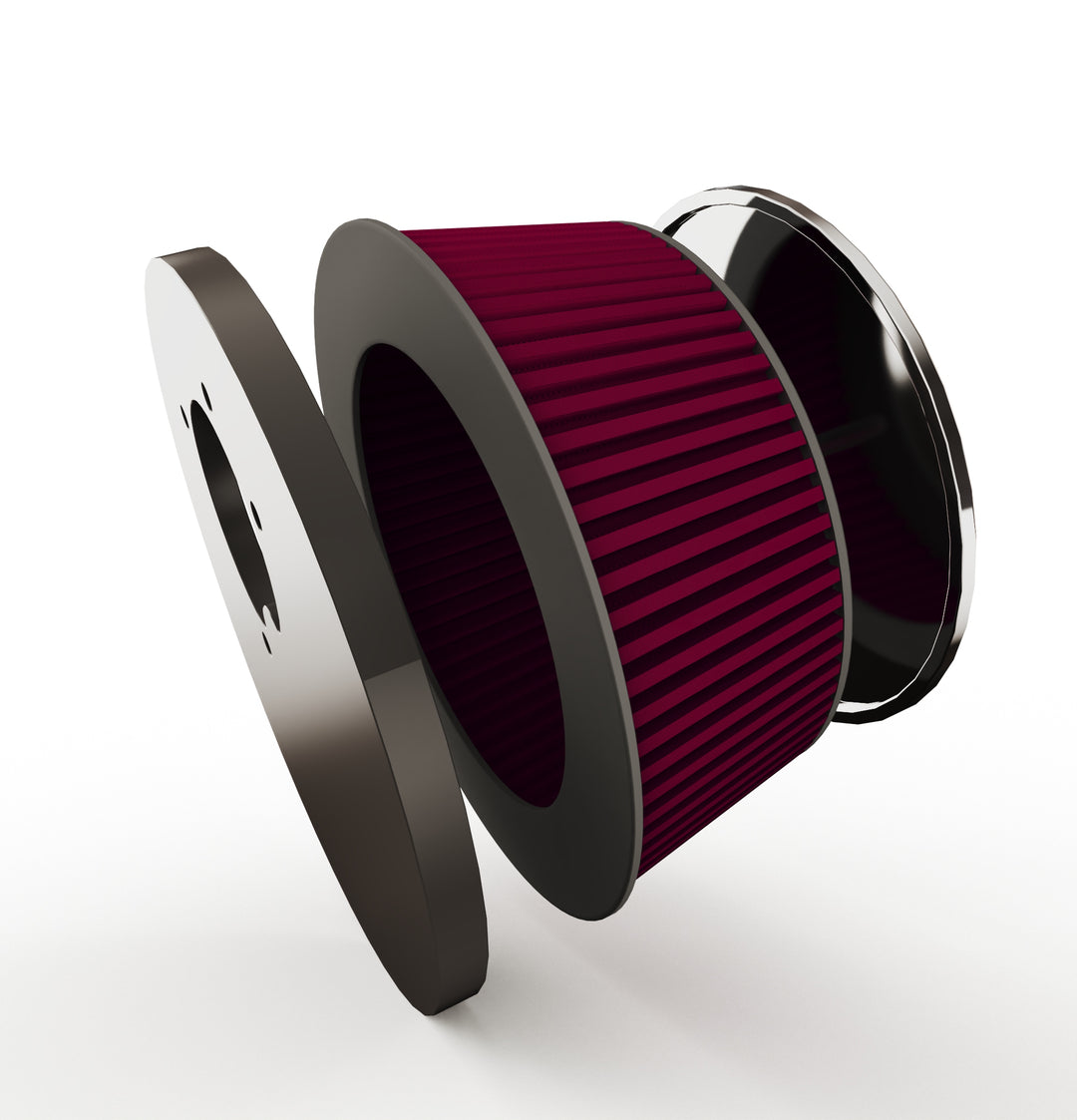 Super Sucker (STAGE 1) Intake Air Cleaner (CHROME)