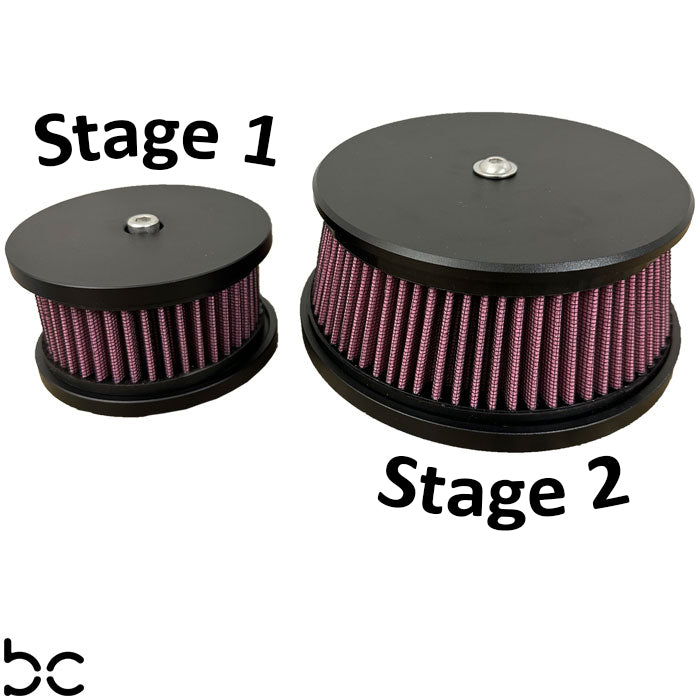 ドラパルトの首(首より下無し) Suzuki Boulevard C50 (VL800) to Harley Stage 2 Intake Air Cleaner