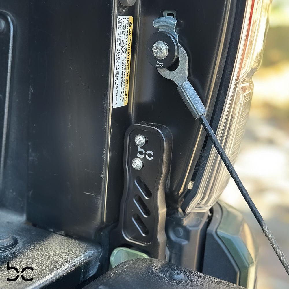 Toyota Tacoma Gen3 2016-2023 Deck Lid Anti-Theft Security ( TailGate Lock 2.0 + 2pc Stay Cable Lock + 2 Keys )