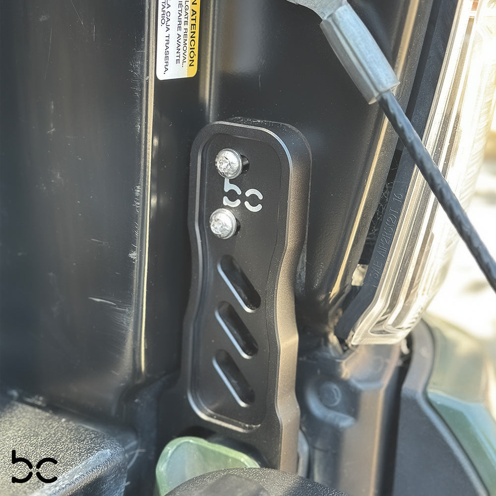 Toyota Tacoma Gen3 2016-2023 Deck Lid Anti-Theft Security ( TailGate Lock 2.0 + 2pc Stay Cable Lock + 2 Keys )