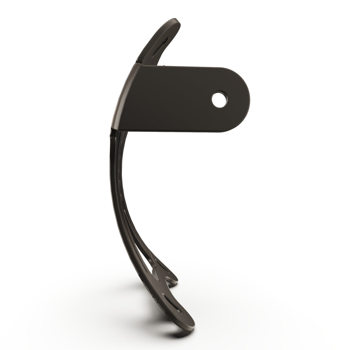 TT100LPBC  Triumph Bonneville T100 Vertical License plate bracket  (CURVED)