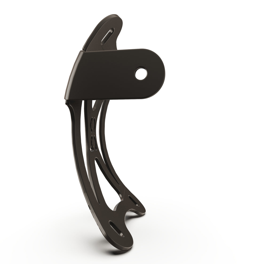 TT100LPBC  Triumph Bonneville T100 Vertical License plate bracket  (CURVED)