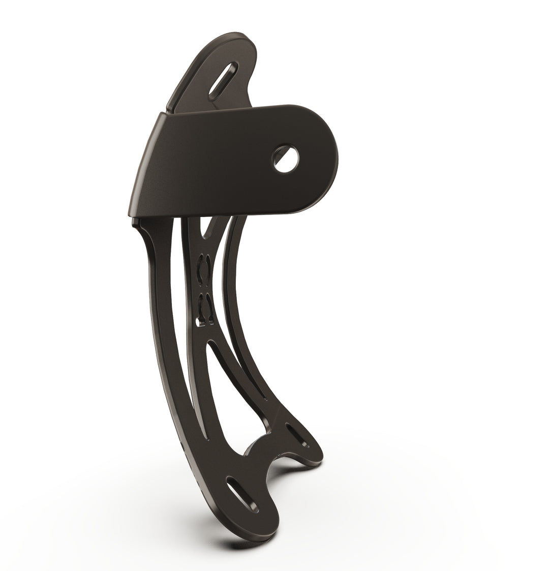 TT100LPBC  Triumph Bonneville T100 Vertical License plate bracket  (CURVED)