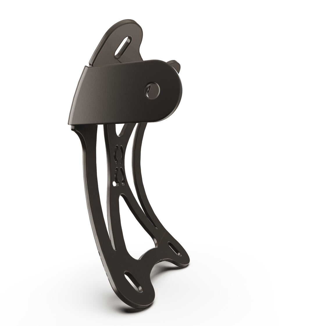 TT100LPBC  Triumph Bonneville T100 Vertical License plate bracket  (CURVED)