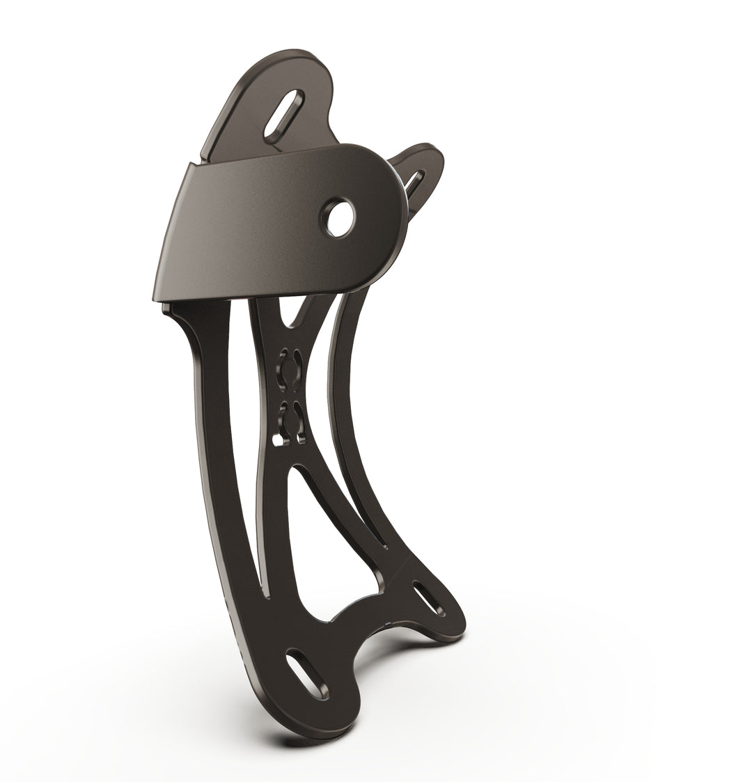 TT100LPBC  Triumph Bonneville T100 Vertical License plate bracket  (CURVED)