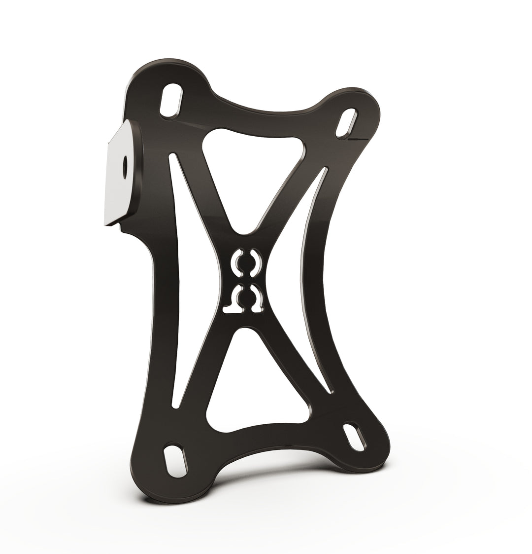 TT100LPBC  Triumph Bonneville T100 Vertical License plate bracket  (CURVED)