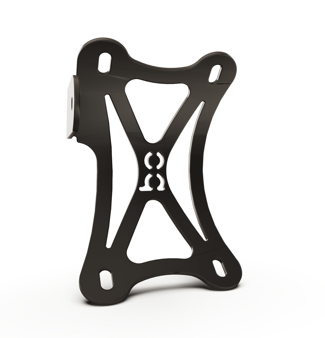 TT100LPBC  Triumph Bonneville T100 Vertical License plate bracket  (CURVED)