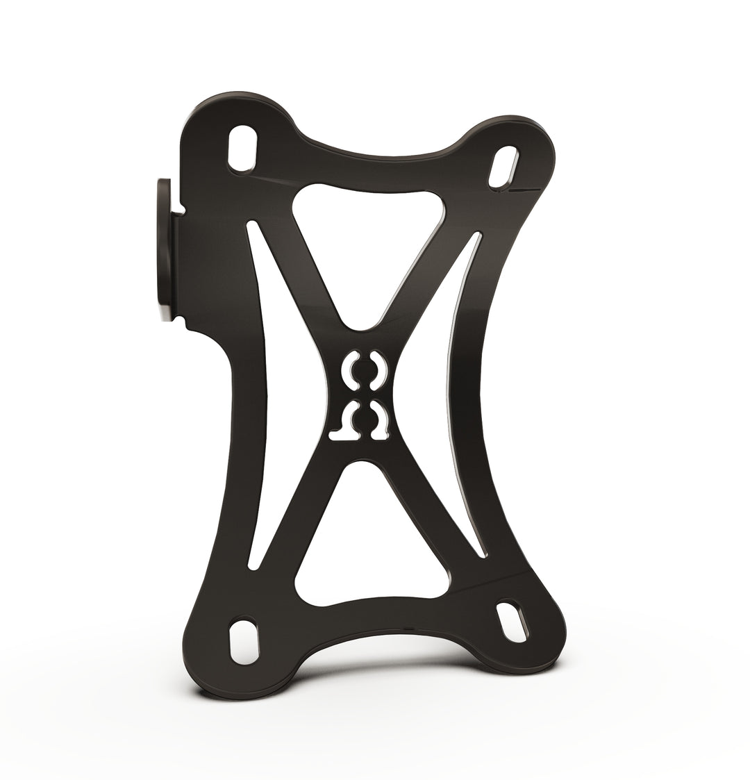 TT100LPBC  Triumph Bonneville T100 Vertical License plate bracket  (CURVED)