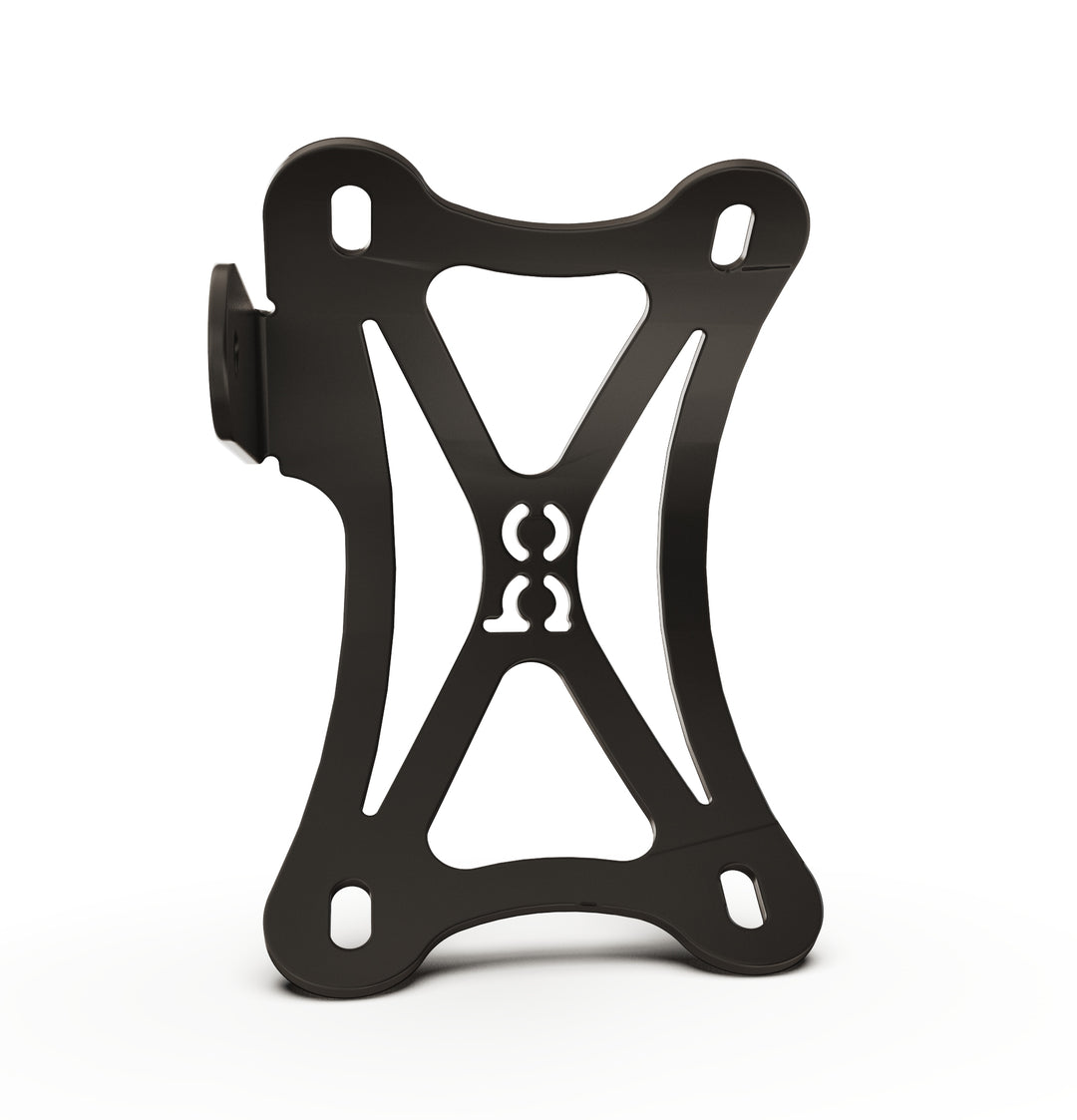 TT100LPBC  Triumph Bonneville T100 Vertical License plate bracket  (CURVED)