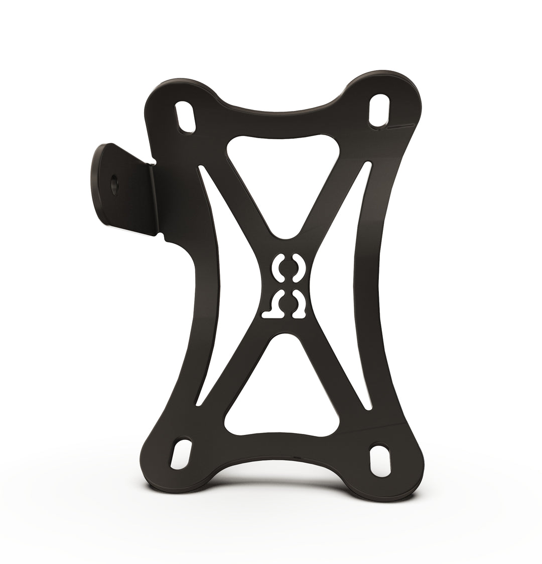 TT100LPBC  Triumph Bonneville T100 Vertical License plate bracket  (CURVED)