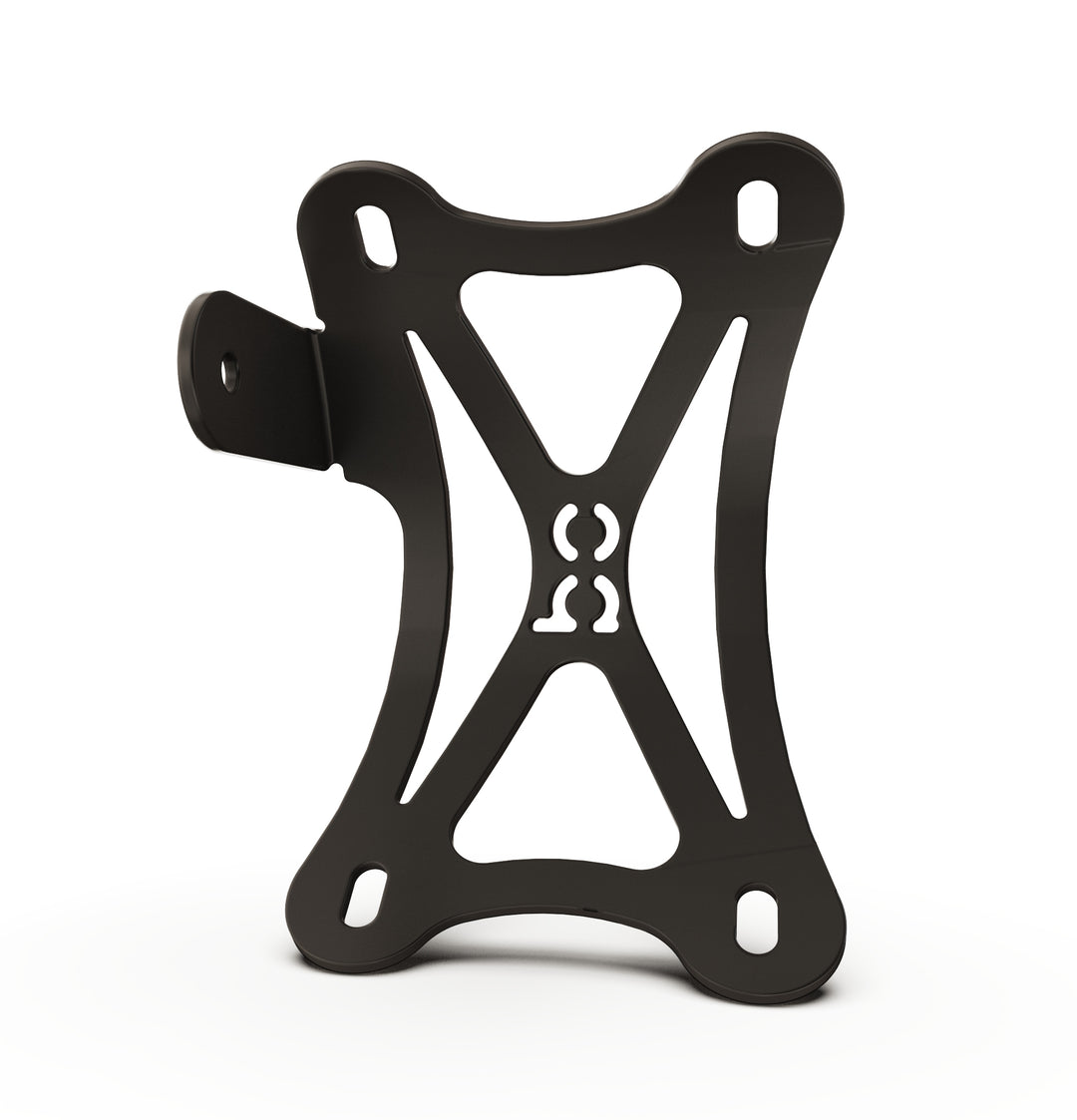 TT100LPBC  Triumph Bonneville T100 Vertical License plate bracket  (CURVED)