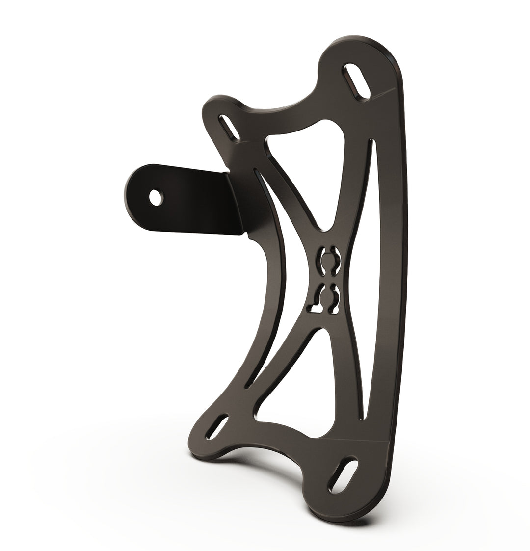 TT100LPBC  Triumph Bonneville T100 Vertical License plate bracket  (CURVED)