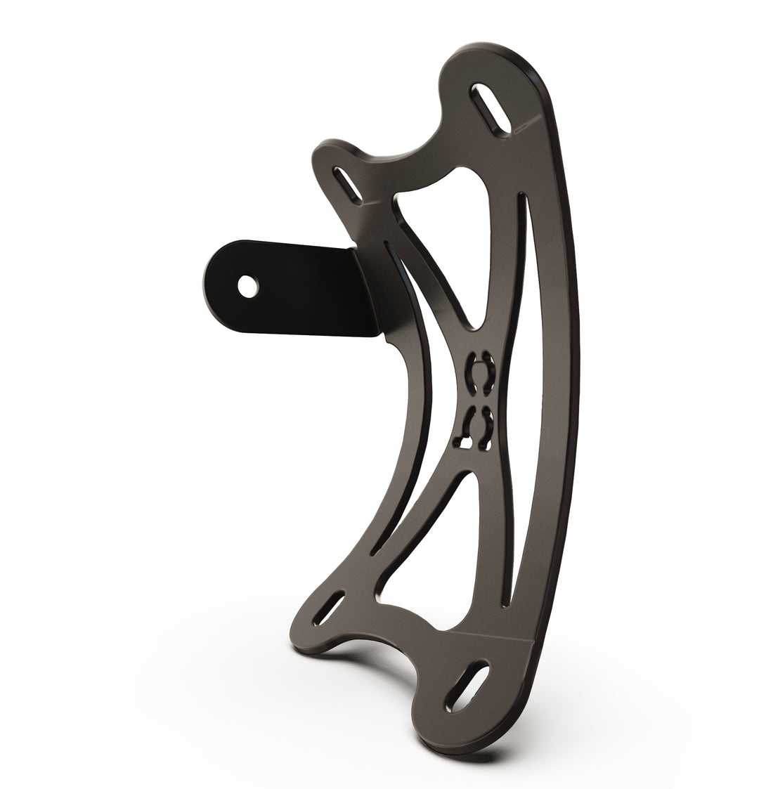 TT100LPBC  Triumph Bonneville T100 Vertical License plate bracket  (CURVED)