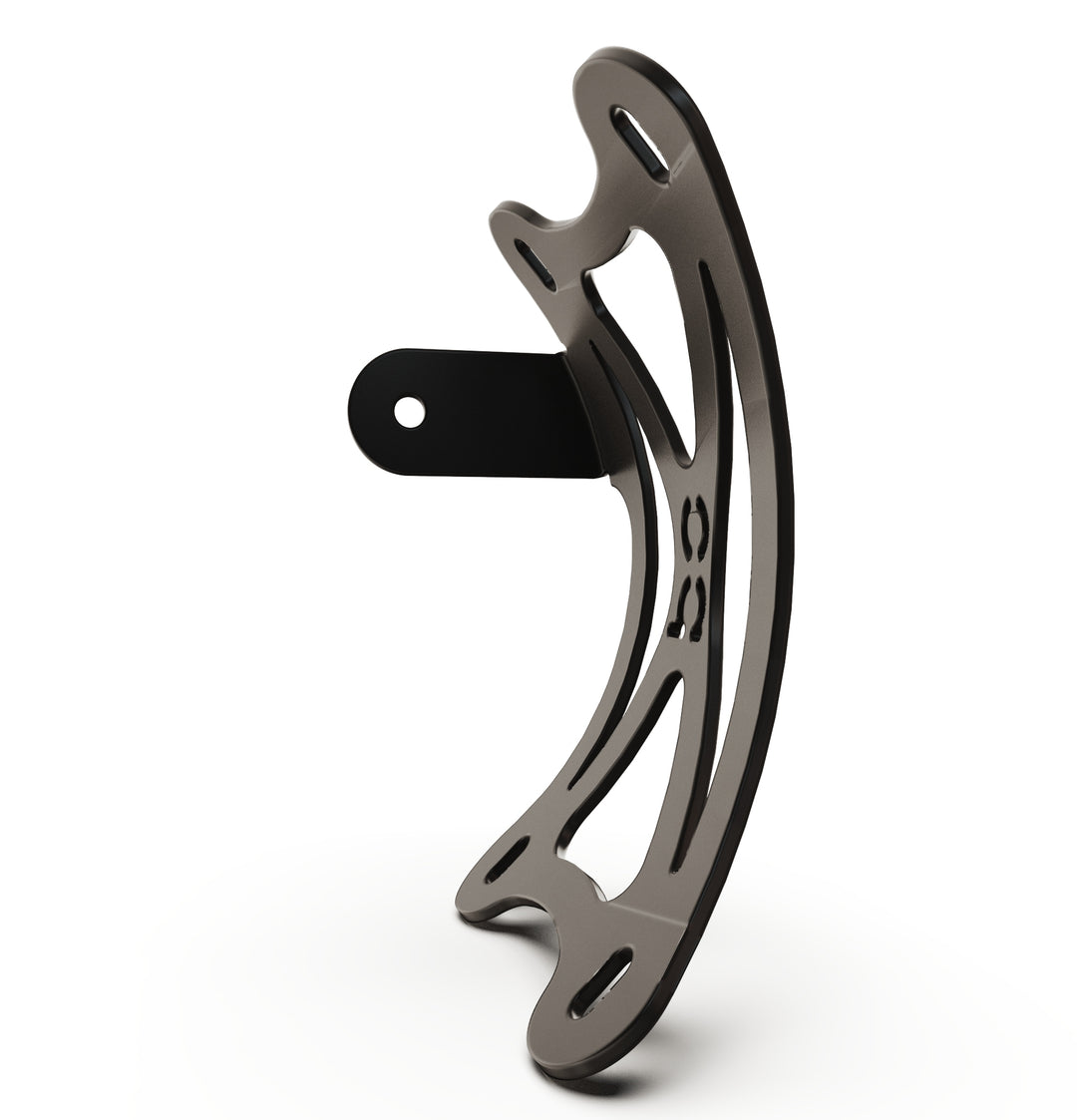 TT100LPBC  Triumph Bonneville T100 Vertical License plate bracket  (CURVED)