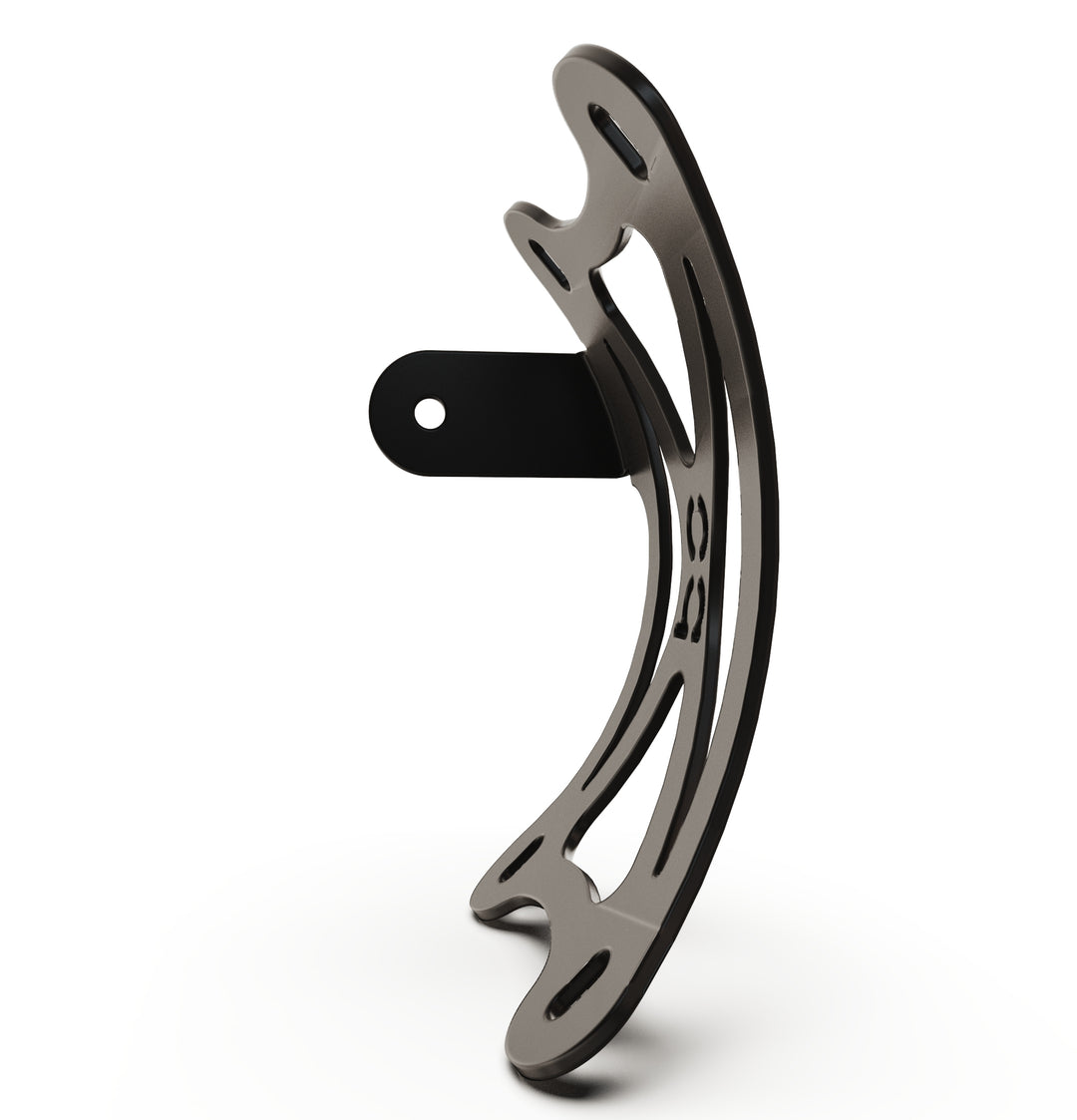 TT100LPBC  Triumph Bonneville T100 Vertical License plate bracket  (CURVED)