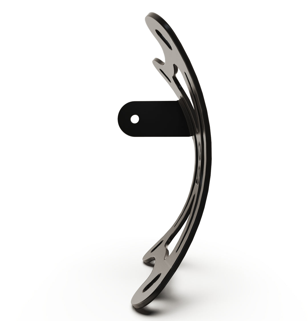 TT100LPBC  Triumph Bonneville T100 Vertical License plate bracket  (CURVED)