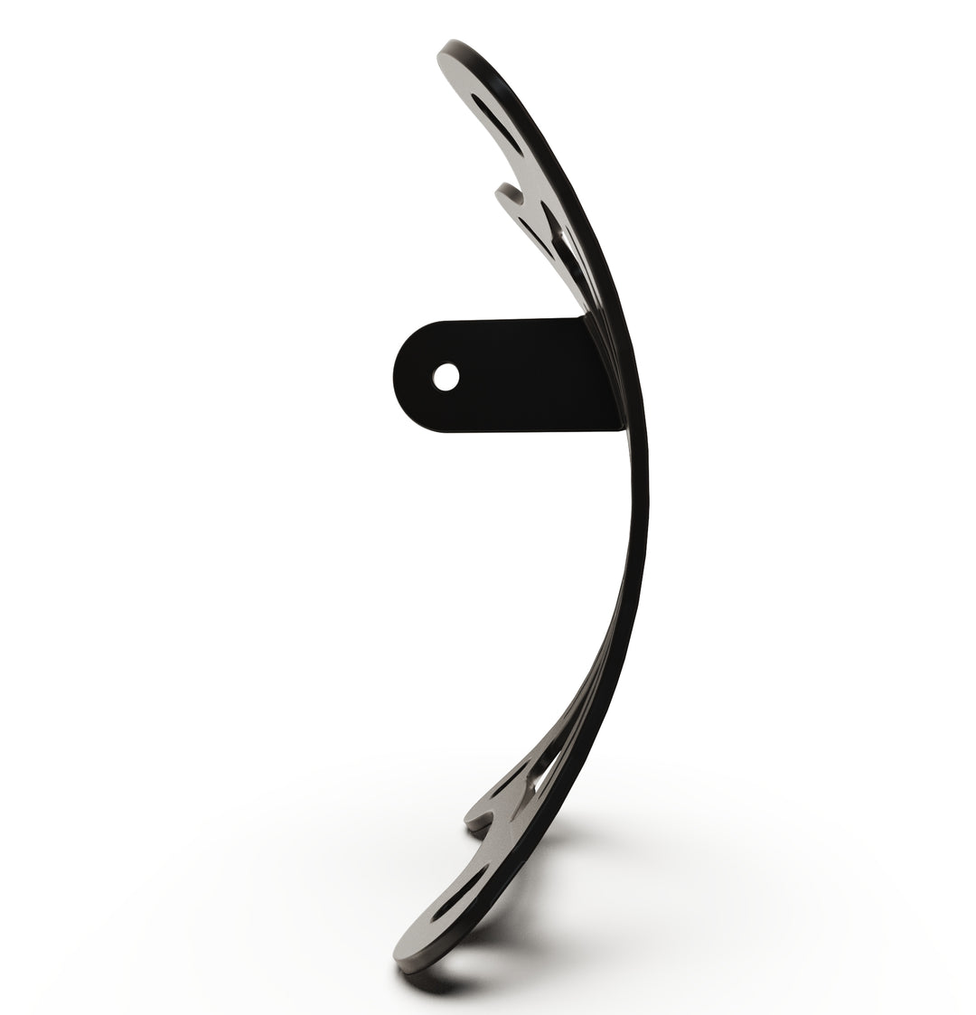 TT100LPBC  Triumph Bonneville T100 Vertical License plate bracket  (CURVED)