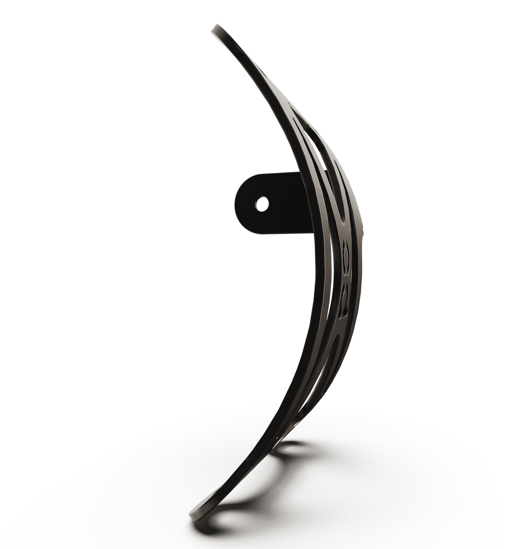 TT100LPBC  Triumph Bonneville T100 Vertical License plate bracket  (CURVED)