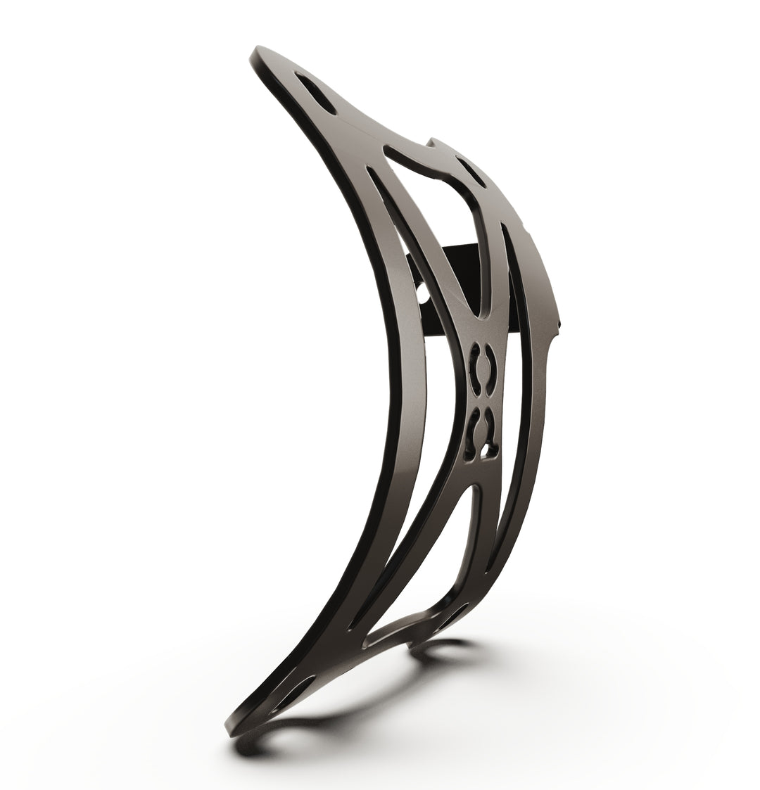 TT100LPBC  Triumph Bonneville T100 Vertical License plate bracket  (CURVED)