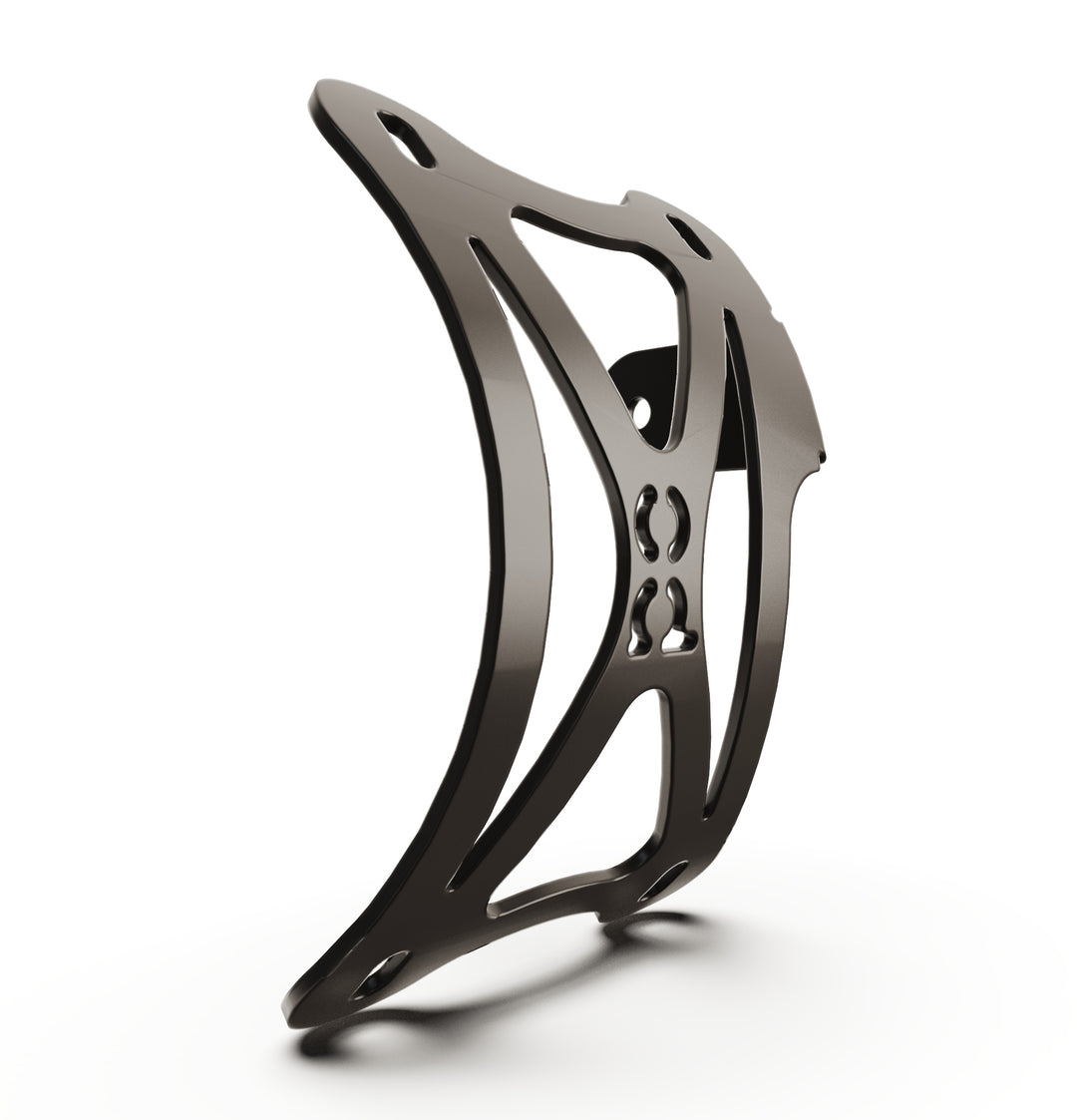 TT100LPBC  Triumph Bonneville T100 Vertical License plate bracket  (CURVED)