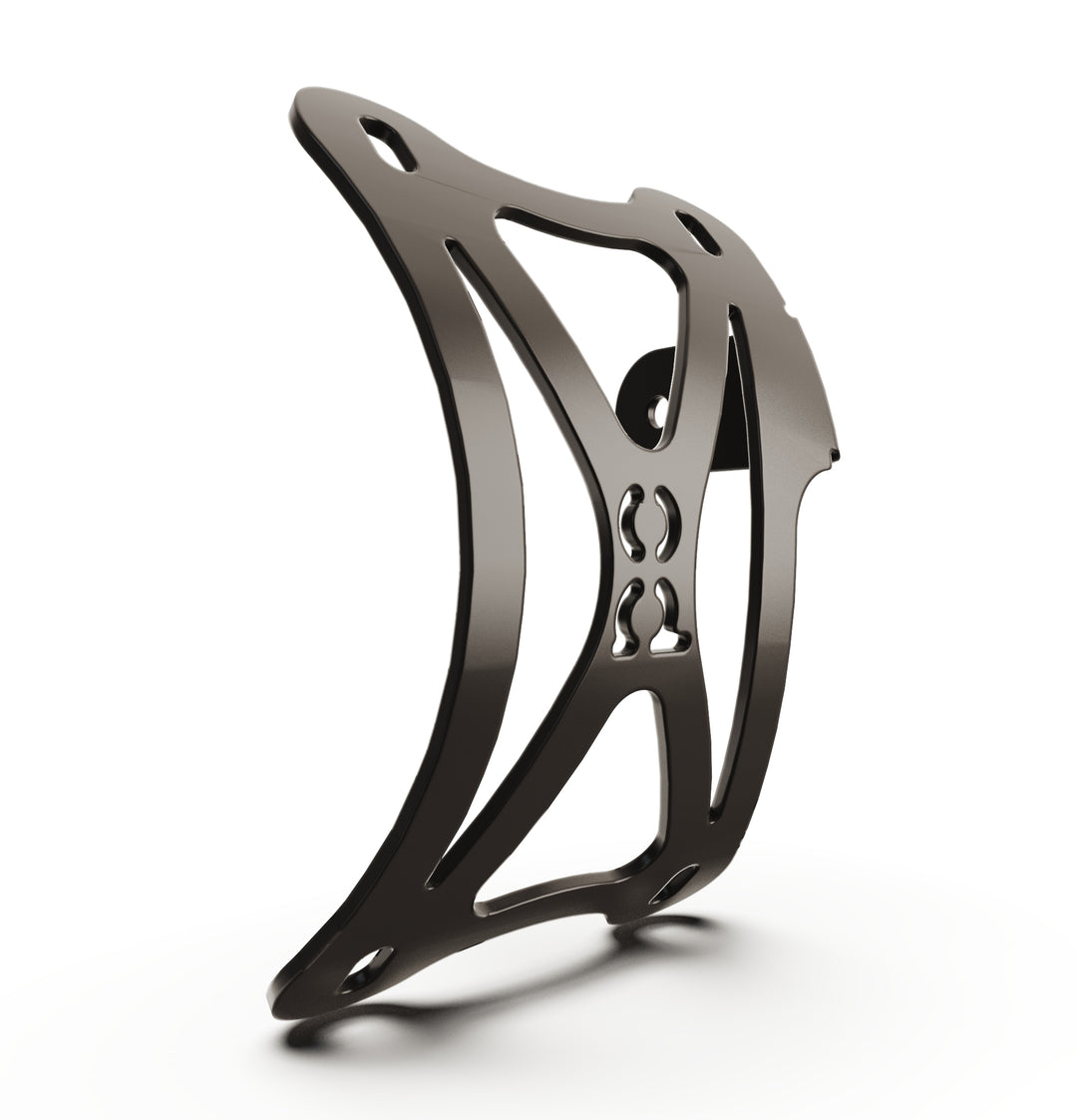 TT100LPBC  Triumph Bonneville T100 Vertical License plate bracket  (CURVED)