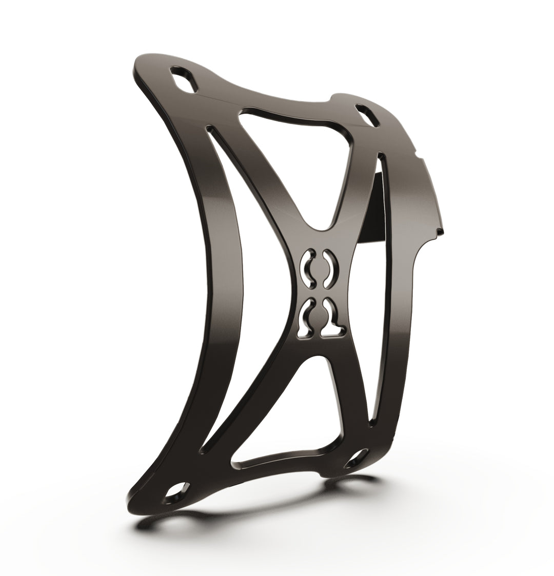 TT100LPBC  Triumph Bonneville T100 Vertical License plate bracket  (CURVED)