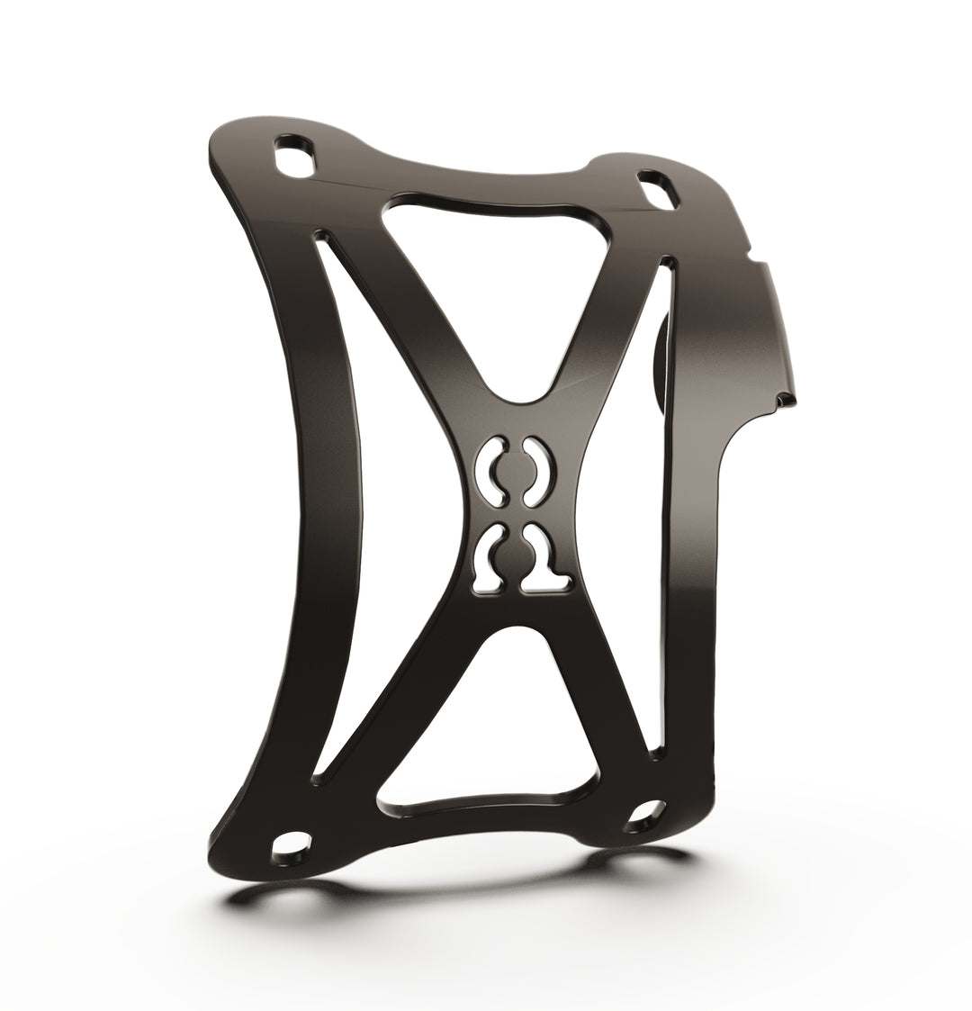 TT100LPBC  Triumph Bonneville T100 Vertical License plate bracket  (CURVED)