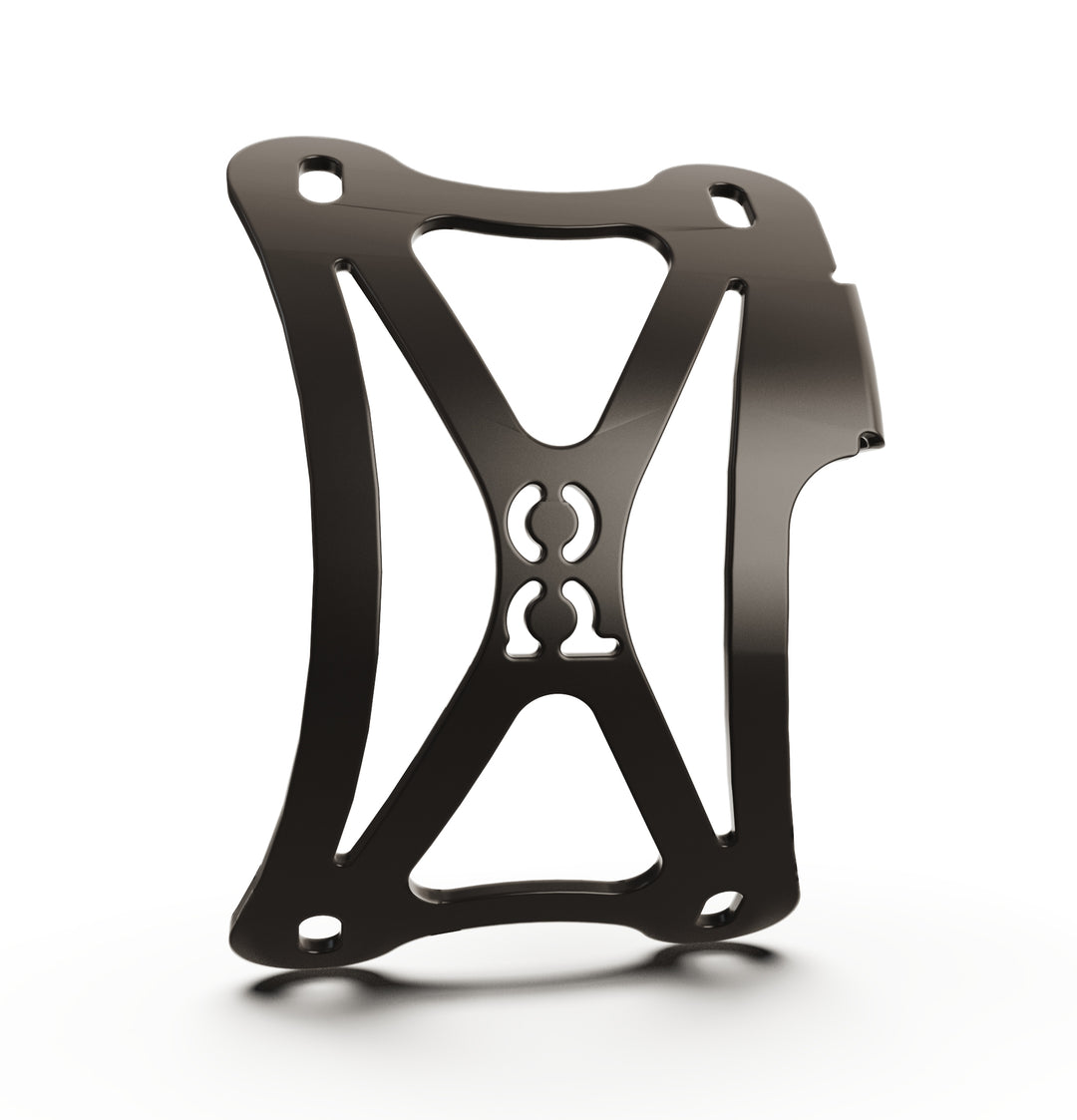 TT100LPBC  Triumph Bonneville T100 Vertical License plate bracket  (CURVED)