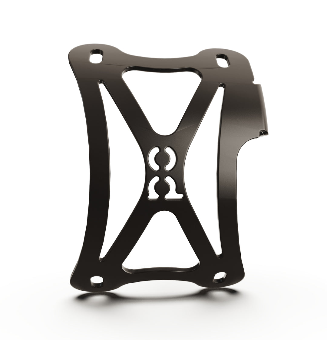 TT100LPBC  Triumph Bonneville T100 Vertical License plate bracket  (CURVED)